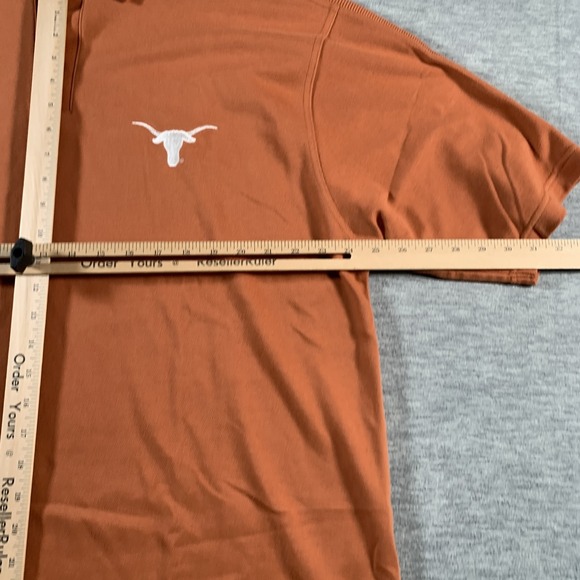 Vintage Texas Longhorns Shirt Polo Mens XL‎ Orange Football Nike Team Cotton - Picture 7 of 13